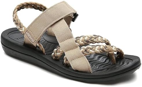  MEGNYA Women's Comfortable Hiking Sandals for Beach Vacation and Adventurous Walks
| MEGNYA Arch Support Hiking Sandals