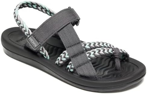 MEGNYA Women's Comfortable Hiking Sandals for Beach Vacation and Adventurous Walks
| MEGNYA Arch Support Hiking Sandals