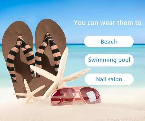  Arch Support Yoga Mat Thong Sandals for Women Comfortable Summer Beach Walking Slip On
| Women's Arch Support Yoga Mat 