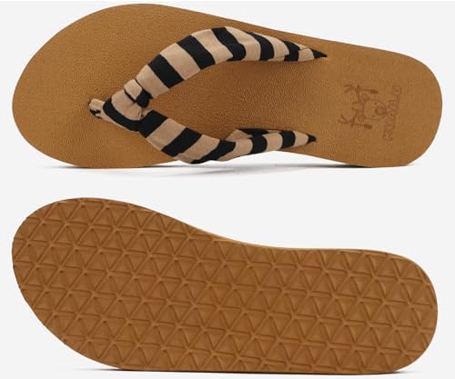  Arch Support Yoga Mat Thong Sandals for Women Comfortable Summer Beach Walking Slip On
| Women's Arch Support Yoga Mat 