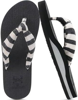  Arch Support Yoga Mat Thong Sandals for Women Comfortable Summer Beach Walking Slip On
| Women's Arch Support Yoga Mat 