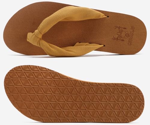  Arch Support Yoga Mat Thong Sandals for Women Comfortable Summer Beach Walking Slip On
| Women's Arch Support Yoga Mat 