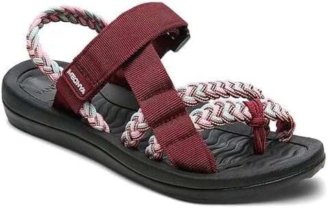  MEGNYA Women's Comfortable Hiking Sandals for Beach Vacation and Adventurous Walks
| MEGNYA Arch Support Hiking Sandals