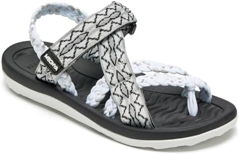  MEGNYA Women's Comfortable Hiking Sandals for Beach Vacation and Adventurous Walks
| MEGNYA Arch Support Hiking Sandals