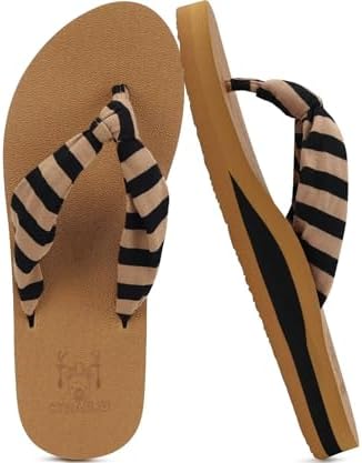  Arch Support Yoga Mat Thong Sandals for Women Comfortable Summer Beach Walking Slip On
| Women's Arch Support Yoga Mat 