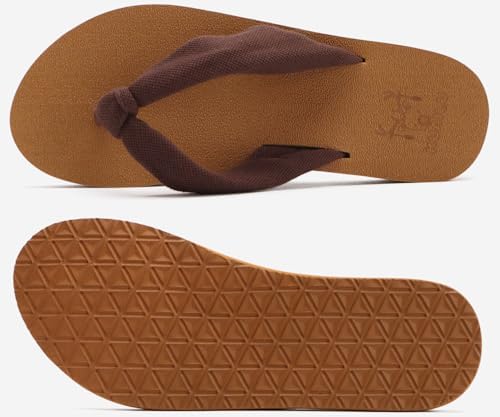  Arch Support Yoga Mat Thong Sandals for Women Comfortable Summer Beach Walking Slip On
| Women's Arch Support Yoga Mat 